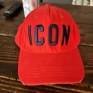 DSquared2 Distressed Icon Baseball Hat